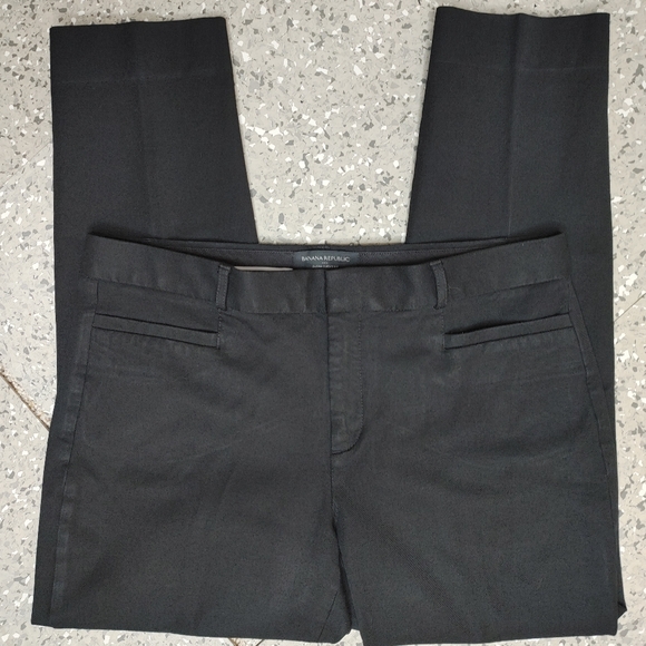 BANANA REPUBLIC Curvy Sloan Slim Pant, black 10 - Picture 6 of 10